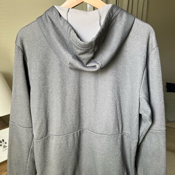 Adidas Men’s Gray Logo Hoodie Size M - Picture 8 of 12